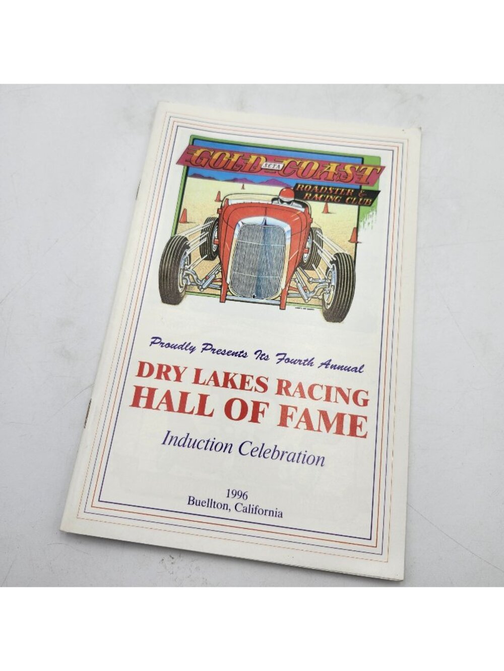Dry Lakes Racing Hall Of Fame 1996 Inductions Program Booklet El Mirage